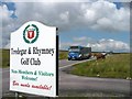 Tredegar & Rhymney Golf Club Sign