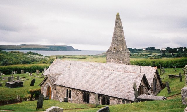 The church in the golf course