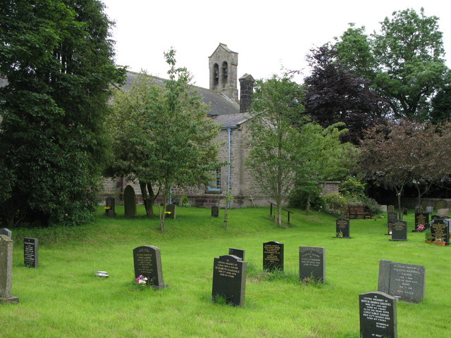 St Mary's Church and graveyard, Slaley