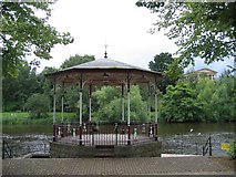 SJ4066 : The Bandstand in the Groves by John S Turner