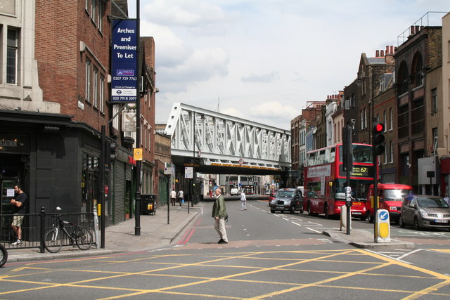 Former North London Railway viaduct over... © Dr Neil Clifton ...