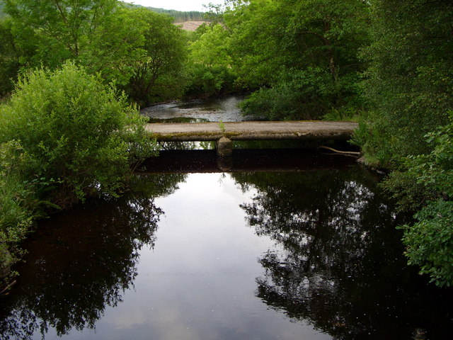 Roadbridge across the Palnure Burn at Corwar