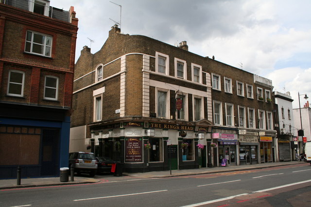 The 'King's Head', Kingsland Road,... © Dr Neil Clifton :: Geograph ...