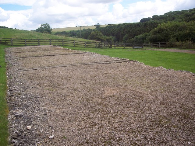 Excavated Farm buildings at Wharram Percy