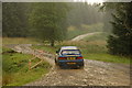 NJ4430 : Rally car in Clashindarroch Forest by Steven Brown