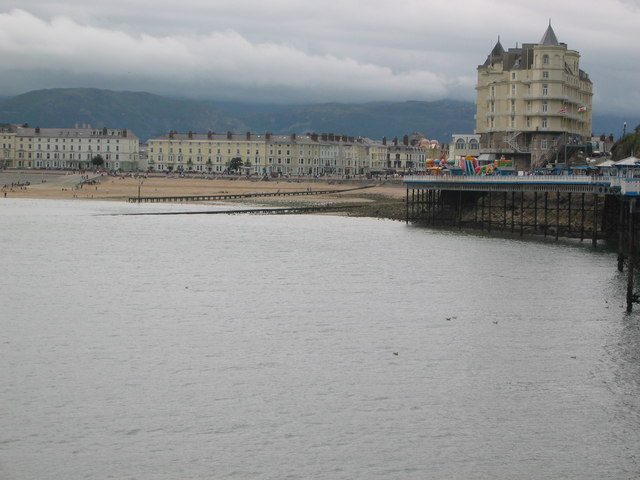 Llandudno Front viewed from the pier