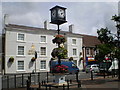 TA0257 : Clock and the Bell Hotel Driffield by R Greenhalgh