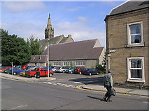 NT4936 : St Aidan's Church and church hall by Walter Baxter