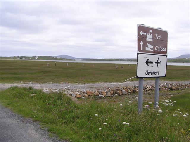 Stone Circle near  Donegal Airport