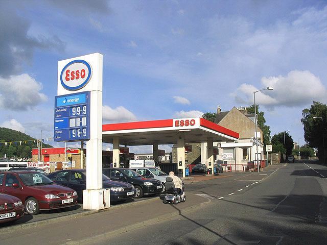 Esso filling station