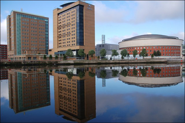 Reflections on the River Lagan, Belfast