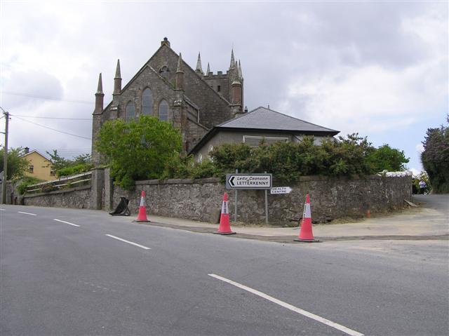 St Paul's Church of Ireland in the parish of Tullyaughnish, Ramelton