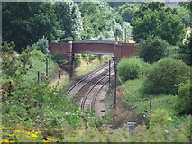 TM1134 : Railway Bridge by Keith Evans