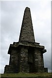 SD9724 : Stoodley Pike Monument. by Steve Partridge