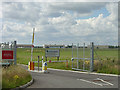 Back entrance to Robin Hood Airport