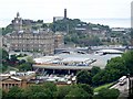 NT2573 : Waverley Station from the Castle, Edinburgh by Dave Hitchborne