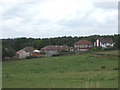 Backview of houses in Bradley Road