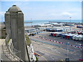 Ramsgate Ferryport from the West Cliff