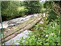 Weir on the River Colne near Ramsden Mills, Golcar