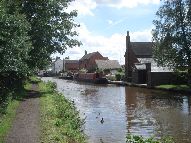 The Worcester & Birmingham Canal at Stoke Works