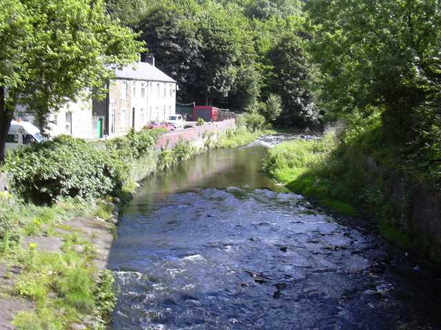 River Irwell at Hareholme