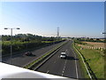 Clapham Bypass, A6, looking south from Oakley Road Bridge