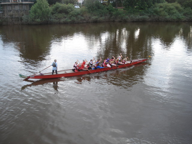 Dragon boat at Worcester