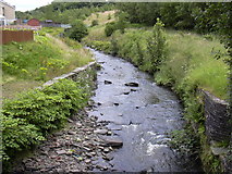 SD8521 : River Irwell at Stacksteads by Robert Wade