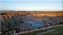 NJ7316 : Kemnay Quarry by Mike Stephen