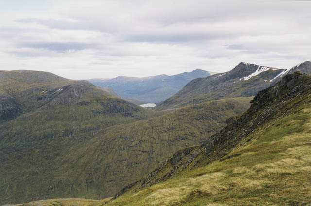 View south east from Sgùrr nan Ceannaichean