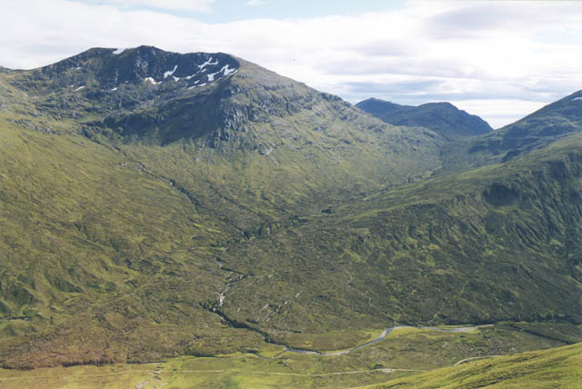 View south west from high on Sgùrr nan Ceannaichean