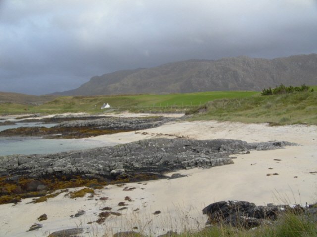 One of the many beautiful beaches north of Arisaig