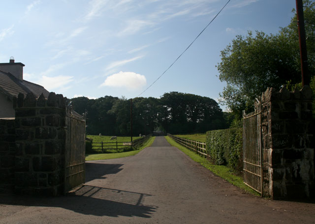 The Gates of Ballyscullion House