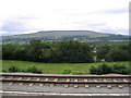 View over Wensleydale from Redmire railway station