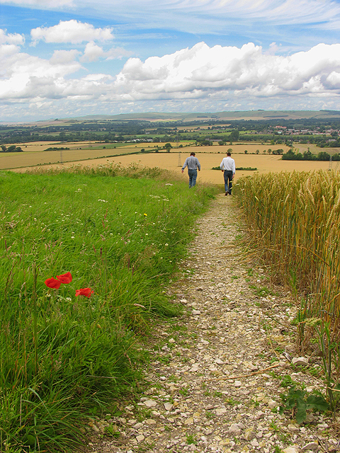 Footpath access to Pewsey White Horse