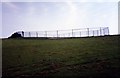 Site on which The Delamont Standing Stone would be erected