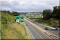 NJ8112 : The A96, looking towards the Blackburn roundabout by Bill Harrison