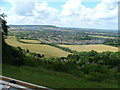 View over Princes Risborough from Whiteleaf Cross