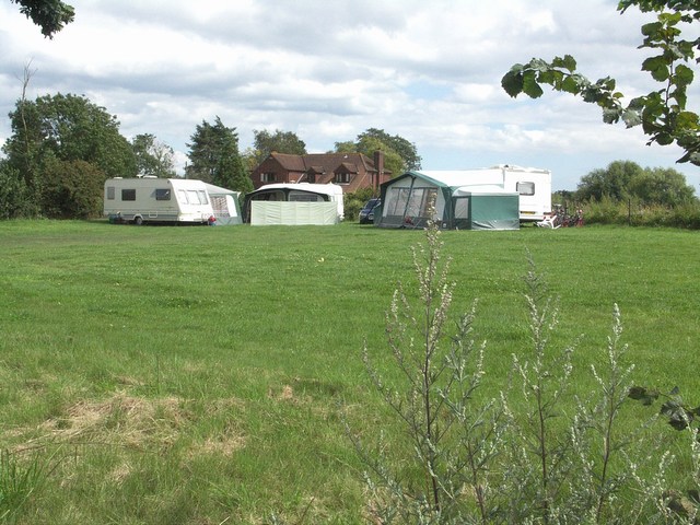 Campsite at Parley Green