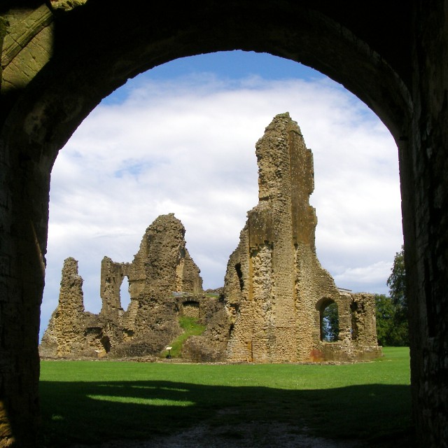 Ruins at Sherborne Old Castle