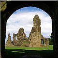 ST6416 : Ruins at Sherborne Old Castle by Jim Champion