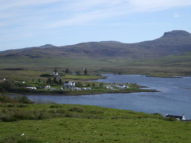 Kinloch House and campsite, Dunvegan