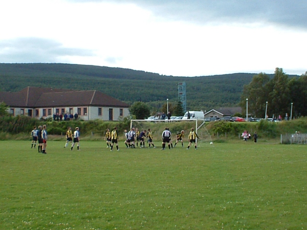 Aviemore public football pitch