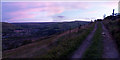 Track above Marsden