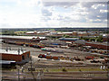 Doncaster prison from rail car park level 6.