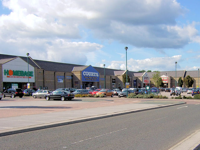 Great North Retail Park, Leeds Road © David Ward :: Geograph Britain ...