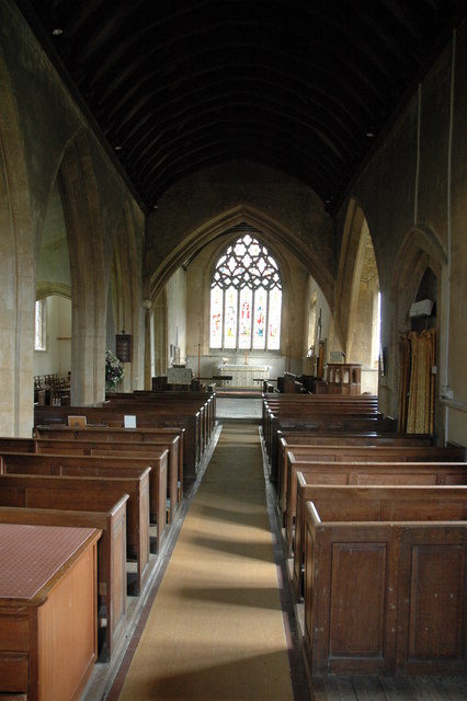 The Nave, Todenham Church © Philip Halling cc-by-sa/2.0 :: Geograph ...