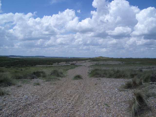 Trackway to Old Lifeboat Station on Blakeney Point