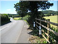 The A53 looking West after Baldwins Gate