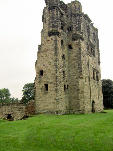 Ashby Castle keep.